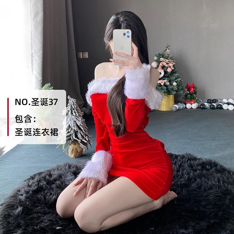 

New cosplay cosplay costumes bunny costumes fun Christmas nightclub uniforms live streaming host costumes Christmas costumes average size