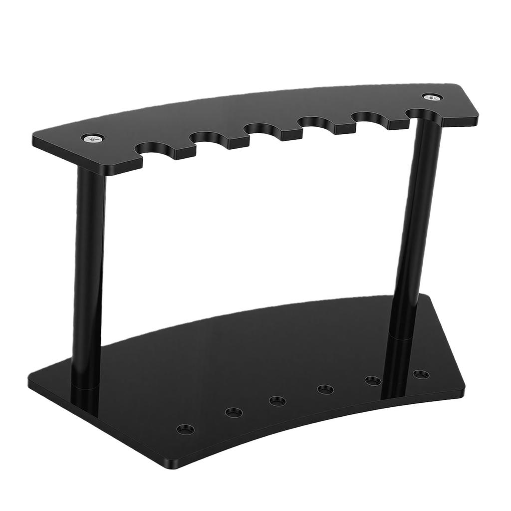 Acrylic Dart Holder Holds 6 Fully Assembled Steel Or Soft Tip Darts Compact Tabletop Display Rack for Dart Storage and