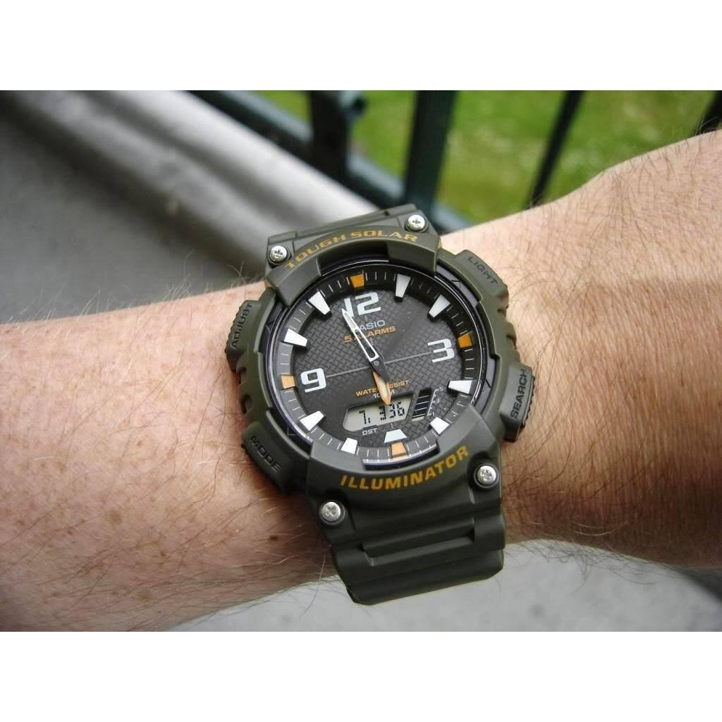 Zegarek Męski Casio Aq-S810W-3Av (Zd044K) - Solar Powered + Box