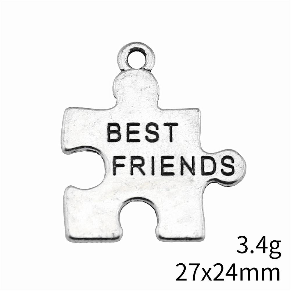 Christmas Decorations Charms For Necklace Friendship Puzzle Game Card Tarot Charms Pendant Home Garden Male Pendant