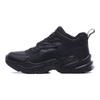 Li Ning Defender Comfortable Slip Resistant Mid Top Casual Shoes Men's Black Fleece Lined AGLT127-1