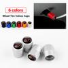 4Pcs Car Wheel Tire Valve Cap Stem Cover Auto Decoration Accessories For Ranger Mustang Kuga Mondeo Explorer Bronco Raptor