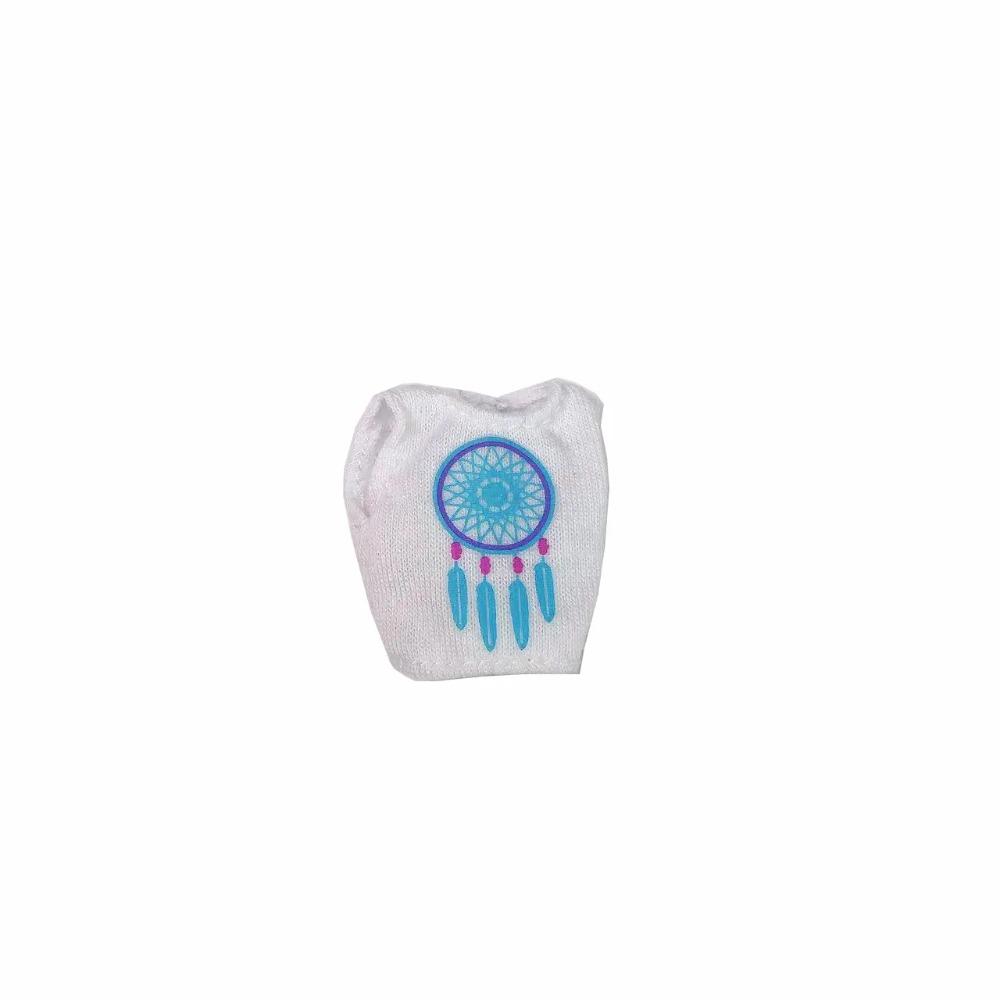 Slim Dancing Doll Top Shirt Blouse Coat Colorful Doll Decors Original Monstering Bratss Doll Costume Kids DIY Dressing Toys