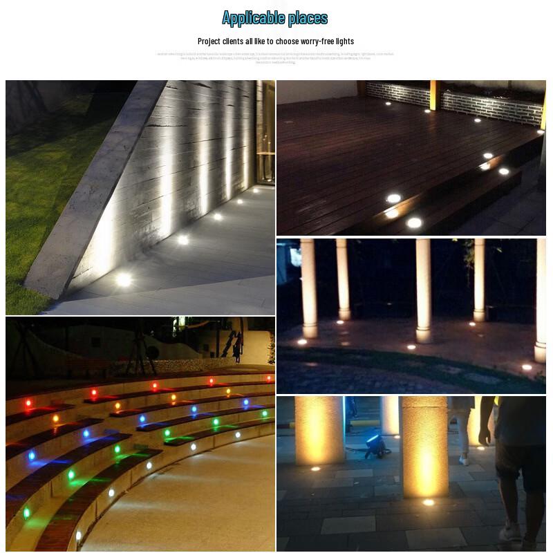 Outdoor Waterproof Stainless Steel Inground Light