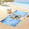 Coventry City Print Beach Towel, Large Soft Quick Dry Towel for Beach Camping Swimming