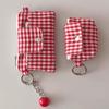 Practical Tomato Key Chain Decorative Key Ornament Alloy Resin Texture Suitable for Bags Phones Unique Decorating