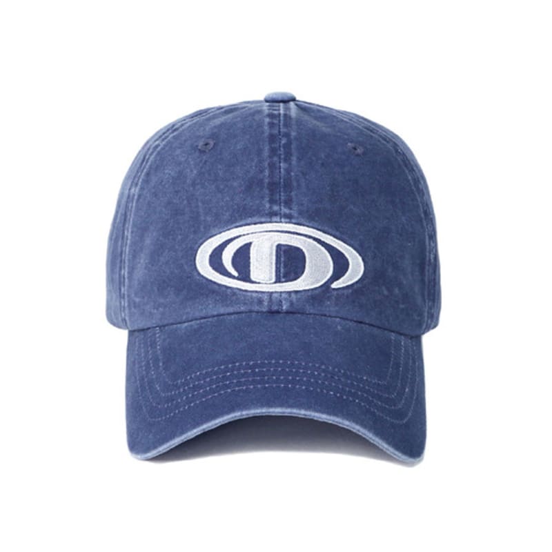

DISCHORDSOUND WASHED ICONIC LOGO CAP [NAVY] ONE