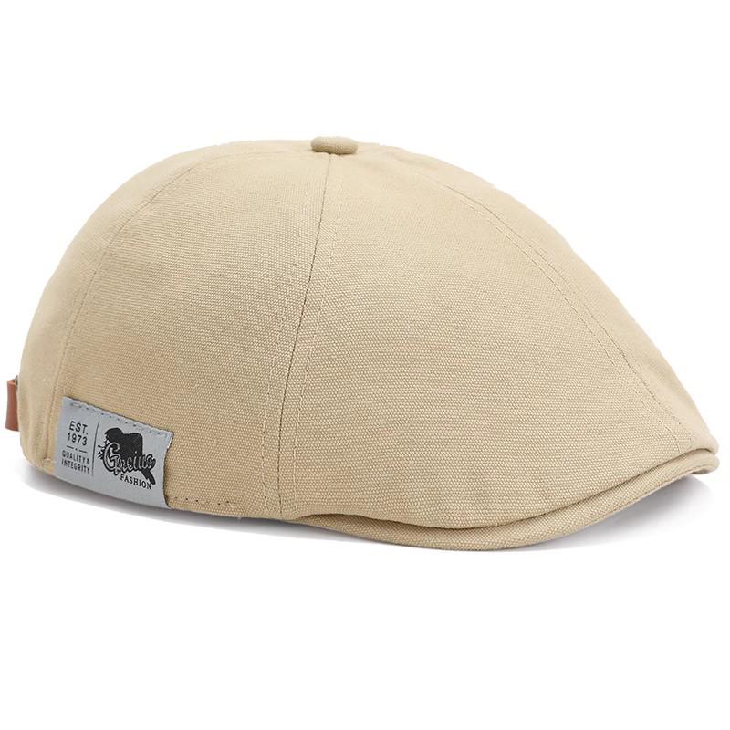 

Japanese-Korean Style Reversible Duckbill Beret: Versatile, Hip Hop Hat for Summer & Autumn, Unisex M (56-58cm)
