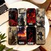 RDR R-Red Death R-RedemptionES 2 Funda de Teléfono Para Samsung S25,S24,S21,S22,S23,S30,Ultra,S20,Plus,Fe,Funda Negra de Silicona Suave