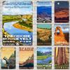 Acadia National Park Retro Vintage Tin Sign Poster Decorative Plaque Metal Plate Wall Decor