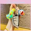 Entzückender Doraemon Taschenlampen-Schlüsselanhänger Verspieltes Cartoon Auto Taschenzubehör Geschenk