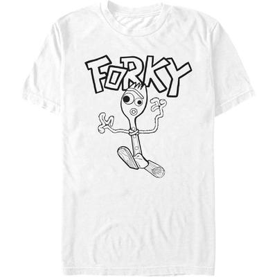 Fifth Sun Mannen Toy Story Running Forky T-shirt