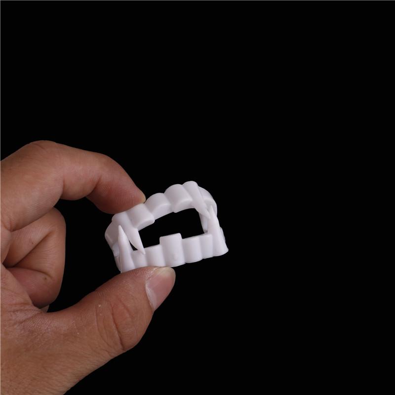 Kostým 1ks Halloween Bloody Party Upír s falešnými zuby s umělými zuby