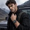 Orologio Digitale da Uomo SKMEI Triplo Fuso Orario Doppio Display Acciaio Inossidabile 1389