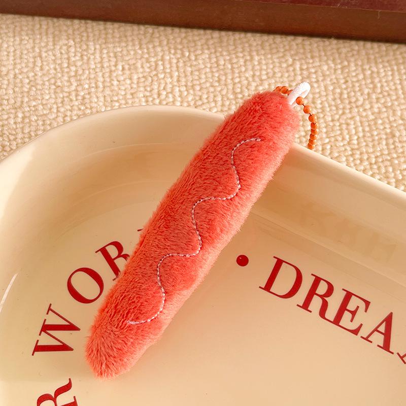 Creative Oden Vegetable Plush Keychain: Cute Culinary Gift & Bag Accessory for Women