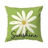 1pcs Daisy Cushions Pillowcase Polyester Cushion Cover Throw Pillow Pillowcover Home Car Sofa Decor