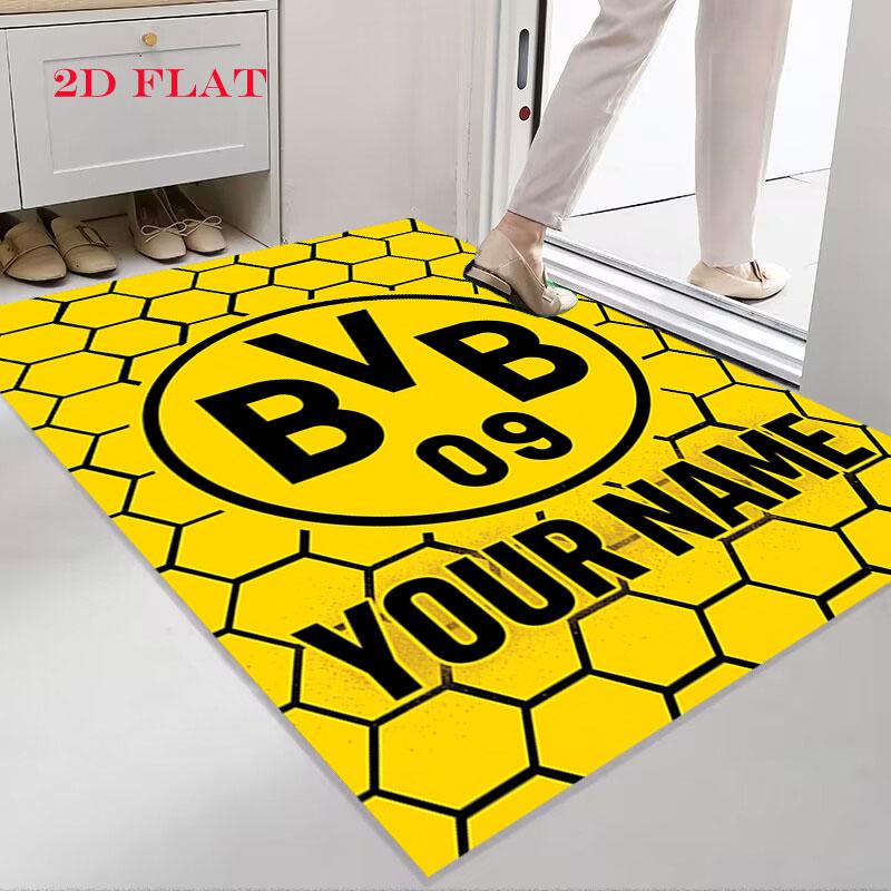 Custom Bvb Carpet Rug for Living Room Bedroom Home Sofa Decoration,Kids play Nonslip Floor Mat