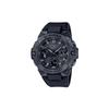 G-Steel Series Round Dual Display 200M Water Resistant Quartz Movement Resin Strap Unisex Watches Black GST-B400BB-1A
