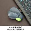 Swiftpoint TRACPOINT Ergonomic Small Wireless Mouse with Air Presenter Bluetooth SM601 Function, Compatible,