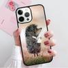 Hedgehog in the Fog Coque Shell For iPhone 17 Air 15 16e 14 13 12 Pro Max 11 Pro Max Plus Phone Case Cover