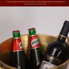 Japanese Handmade Brass Insulated Ice Bucket