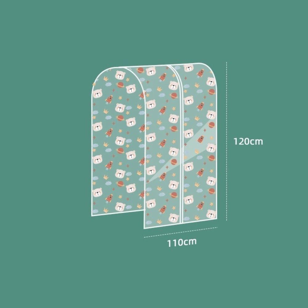 Large Capacity Clothes Dust Cover Waterproof Clothing Hanging Organizer Covers for Coat Suit Dress