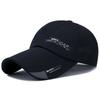 Unisex Adjustable Casual Summer Baseball Cap Black Sports Hat Sport Women Men
