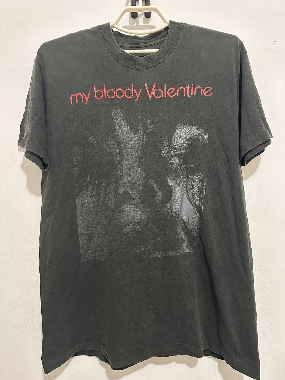 Vtg 90’s My Bloody Valentine Feed Me With Your Kiss Black Unisex T-shirt KH13984 S