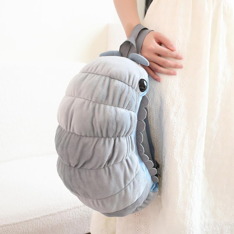

Non-Toxic Simulation Insect Backpack Plush Toys Soft Stuffed Cartoon Doll Watermelon Worm Animal Toy Creative Gift For Children Kids Children 40cm