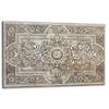 GLASS PROTECTIVE PLATE FOR STOVE 80x52 MOSAIC