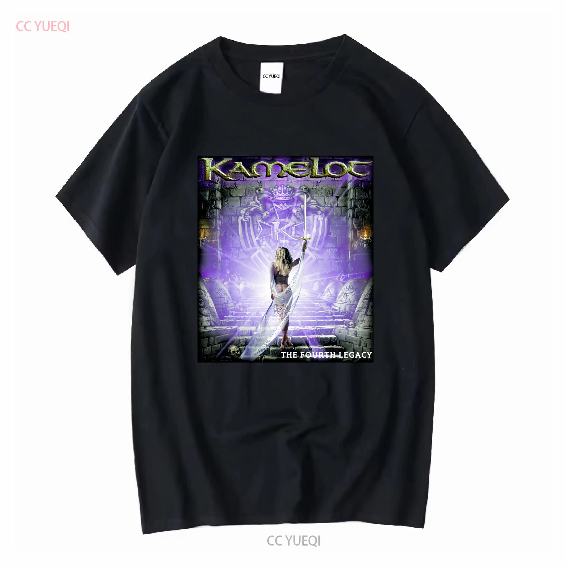 

Band Kamelot The Fourth Legacy T Shirt Cotton For QX0247 long or short sleeves vintage Washed Stretched Soft designer clothes 4XL