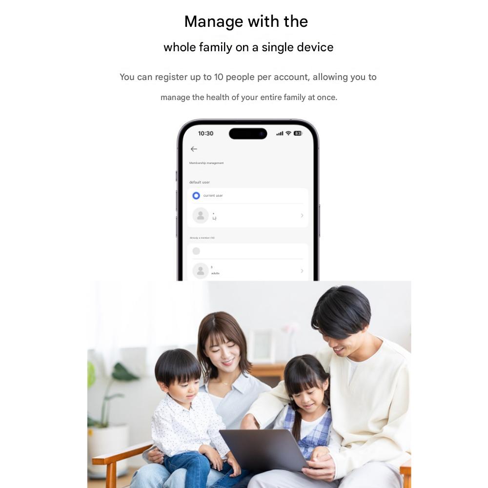 LKOUY Smart Scale for Home Use: Precise Measurement of Body Composition, Fat