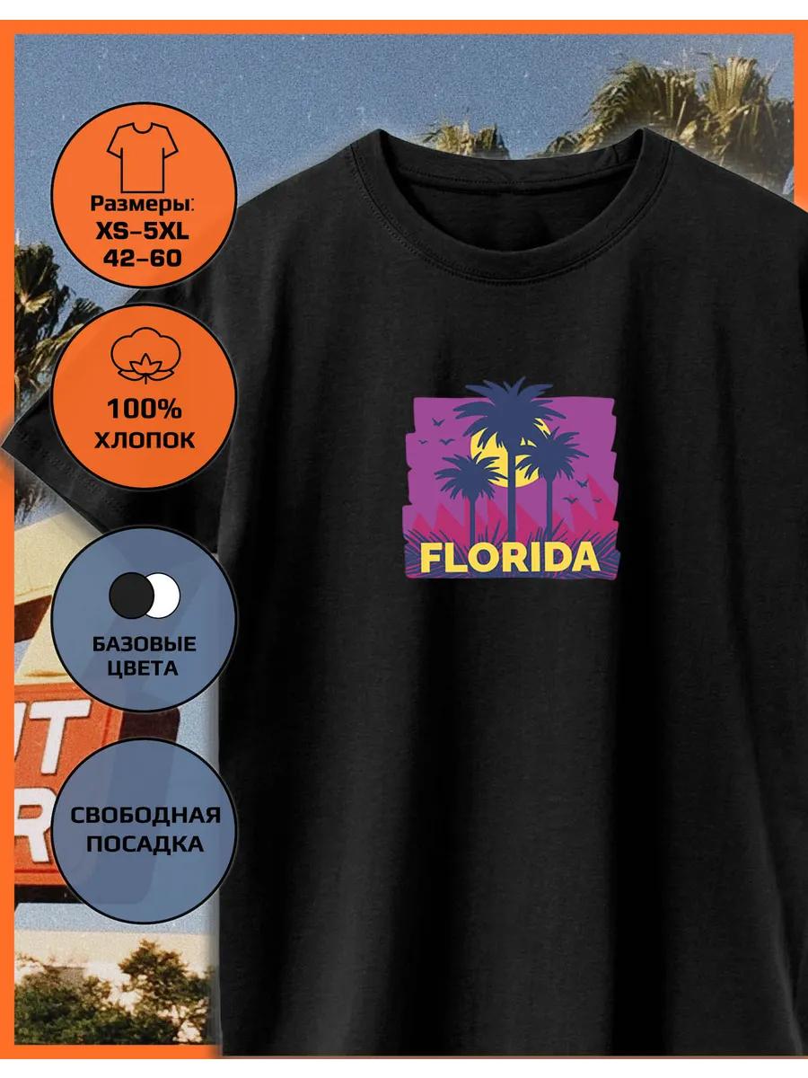Florida Print T-shirt 3XL