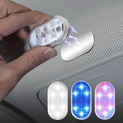 Car Interior Lights Night Touch Light Car Roof Magnets Reading Lamp