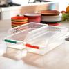 Storage Collection Box Basket Kitchen Refrigerator Fruit Storage Rack Practical Color Random
