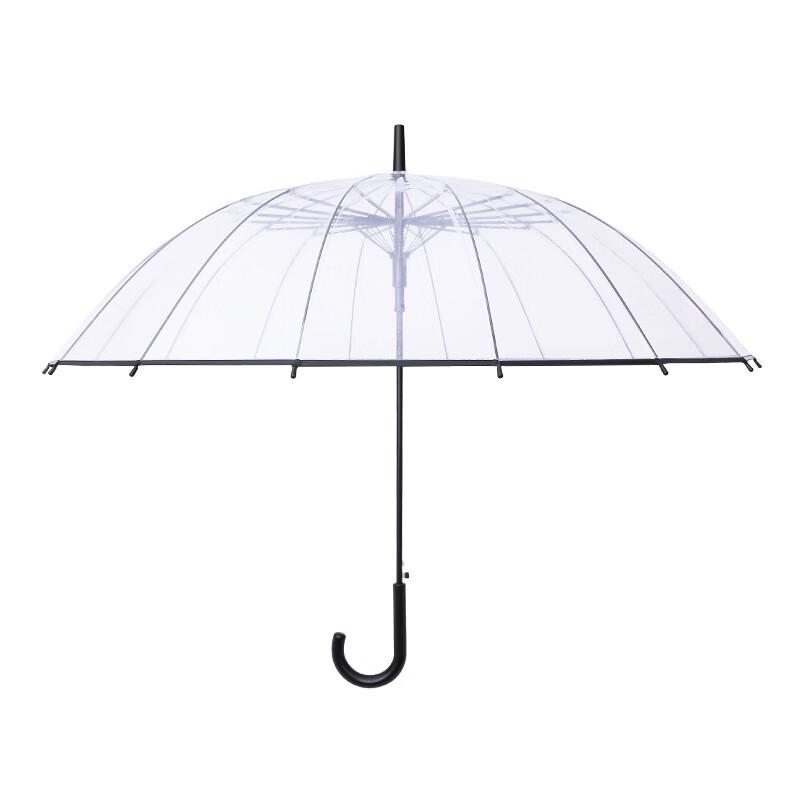 Tianwei T120003-01 Transparent Fiber Umbrella