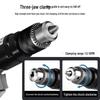 Industrial Grade Pneumatic Air Drill with Speed Regulation, 3/8" Chuck for Wall Drilling and Woodworking.