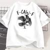 Lustiges Krähen T-Shirt Schwarzer Rabe Liebhaber T-Shirt Gothic Kurzarm Tee Mode Grafik T-Shirts Oberteile Damenbekleidung Streetwear Y2K