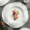 Special-shaped Ceramic Artistic Conception Dish Featured Hotel Western Food Steak Plate Pasta Plate Kitchen Fruit Salad Plate