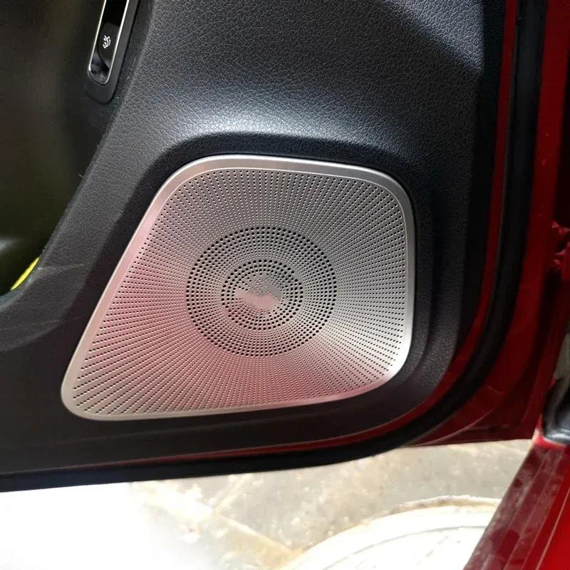 Car Door A Pillar Stereo Audio Speaker Cover Trim Decoration For Mercedes Benz CLA GLA GLB A Class C118 H247 X247 W177 -22