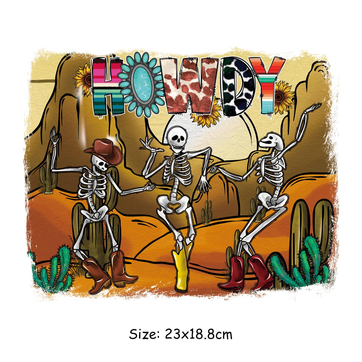 

Наклейка на одежду «Хэллоуин в пустыне», искусство, ремесла, глажка, аксессуары «сделай сам», термоклейкая передача, моющаяся одежда, аппликации, нашивки