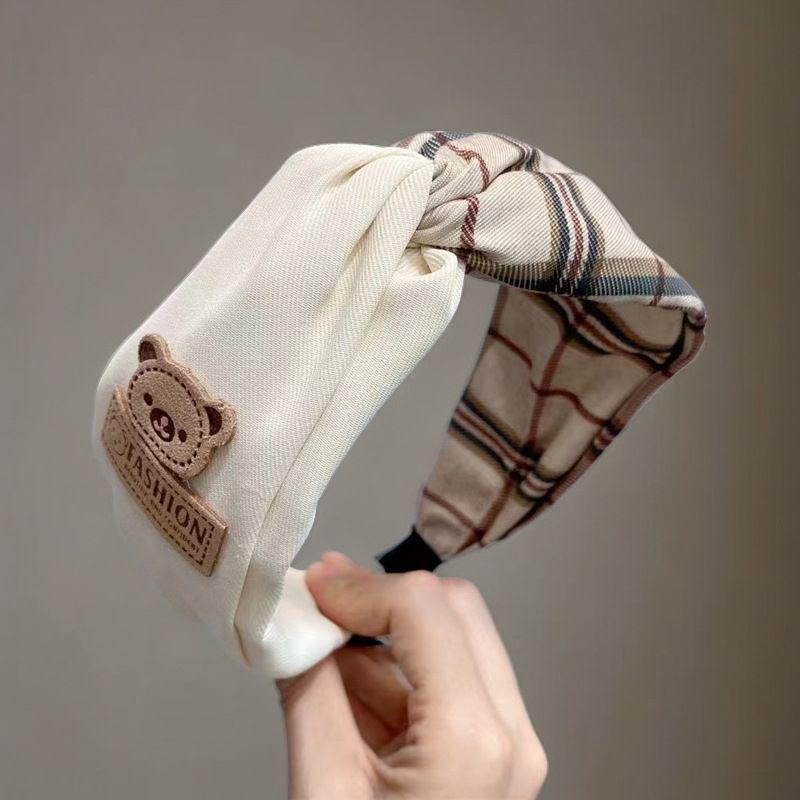 Women's Retro Wide Headband: Versatile Hair Clip for Washing Face & Masks