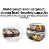 Metal Wire Kitchen Storage Basket Open Front Hanging Storage Basket Vegetable Storage Box  Home Use