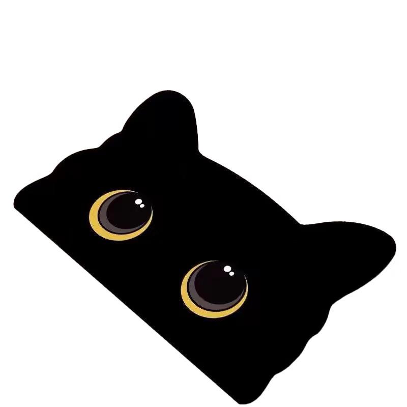 Cat Design Quick-Dry Bathroom Floor Mat