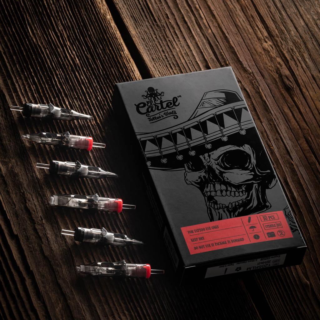 Cartridge Do Tatuażu El Cartel V2 - 0.35 11Rm Longtaper 10Szt.
