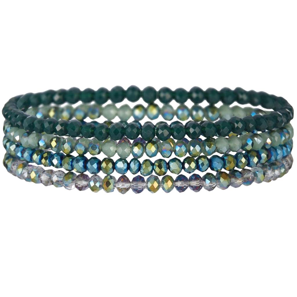 Multilayer Crystal Bead Bracelet for Women Elegant Styles Fashion Jewelry Accessory Special Gifts for Trendy Ladies