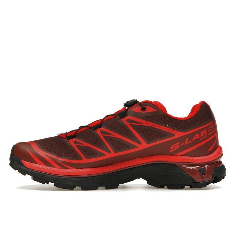 SALOMON XT-6 Rum Raisin Fired Brick Unisexové tenisky High-Risk-Red L47582100