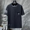 8010 CHROME HEARTS 2025 Sommer Neue Hochwertige Baumwolle Rundhals Lose Große Größe männer und frauen T-shirt Paar t-shirt