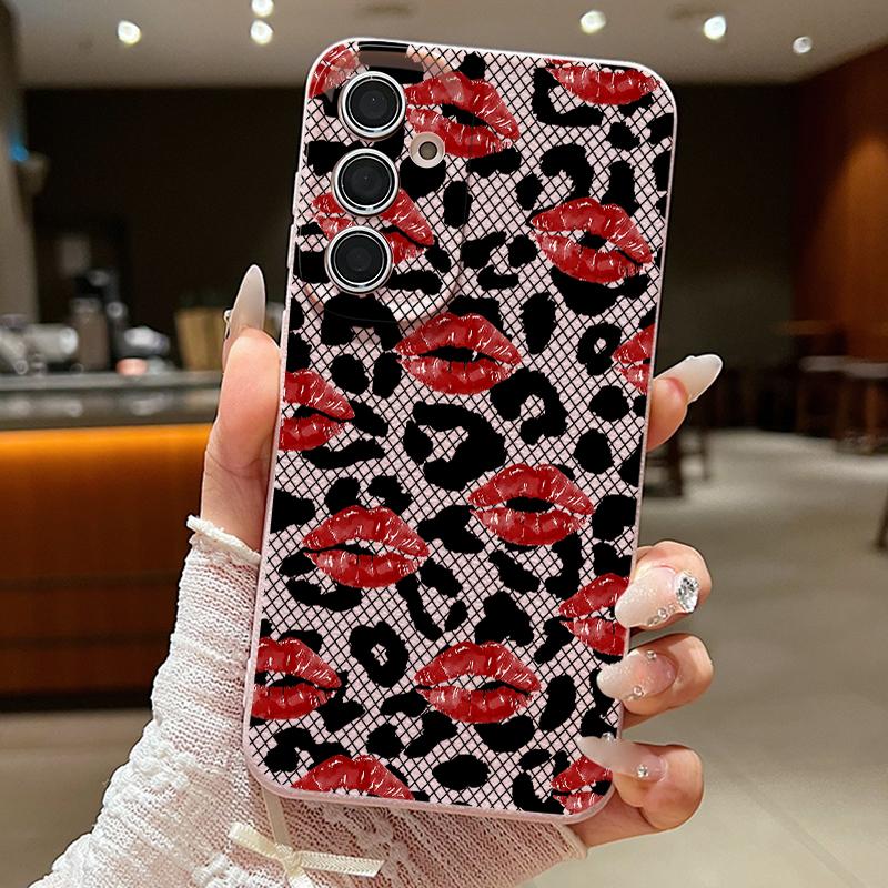 Bowknots Leopard Print Case For Samsung S26 S25 Ultra S24 S23 S22 S21 FE A15 A35 A55 A16 A36 A56 A17 A18 A37 A57 5G Leather Texture Soft Cover