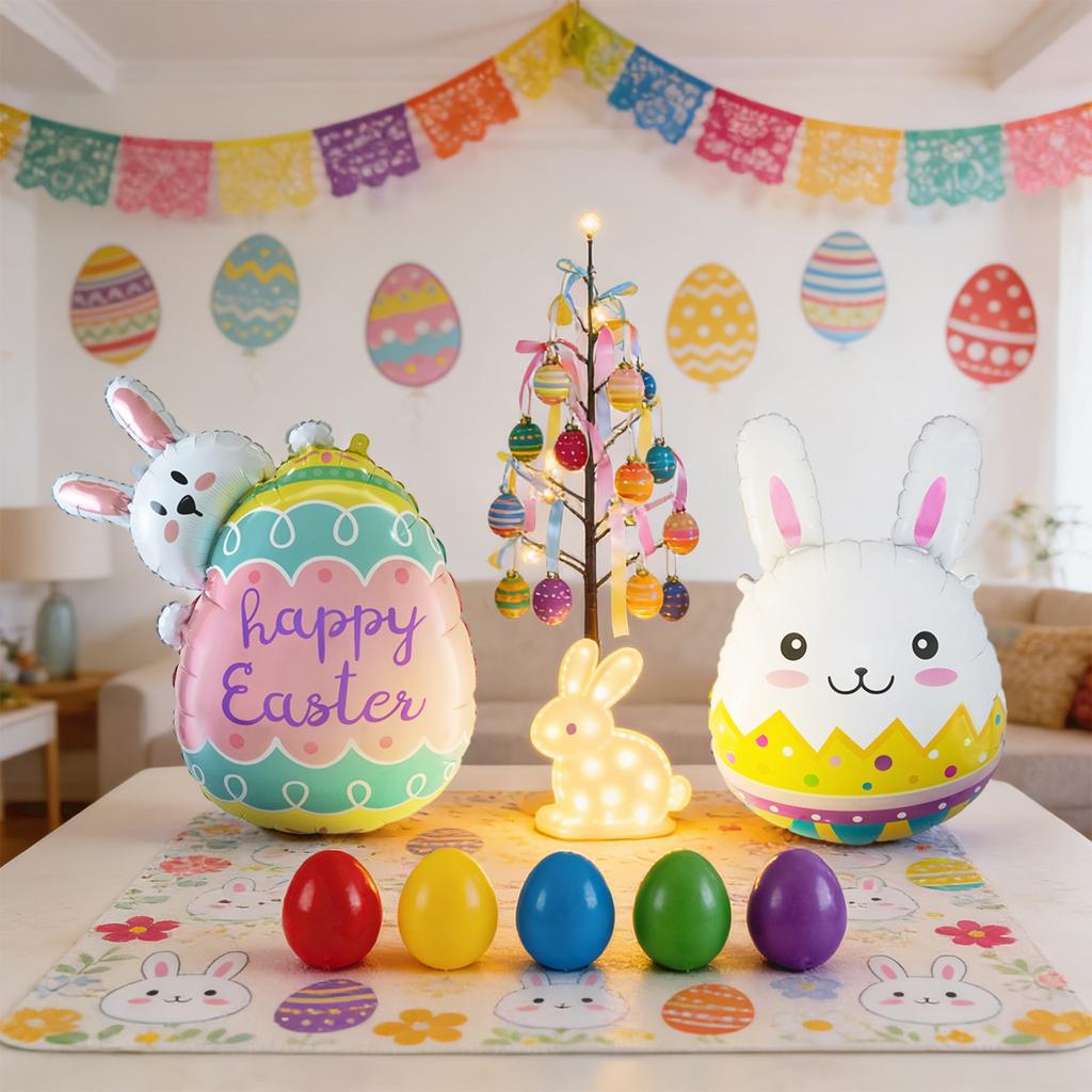 Easter Decorations, Props, Inflatable Toys, And Balloons